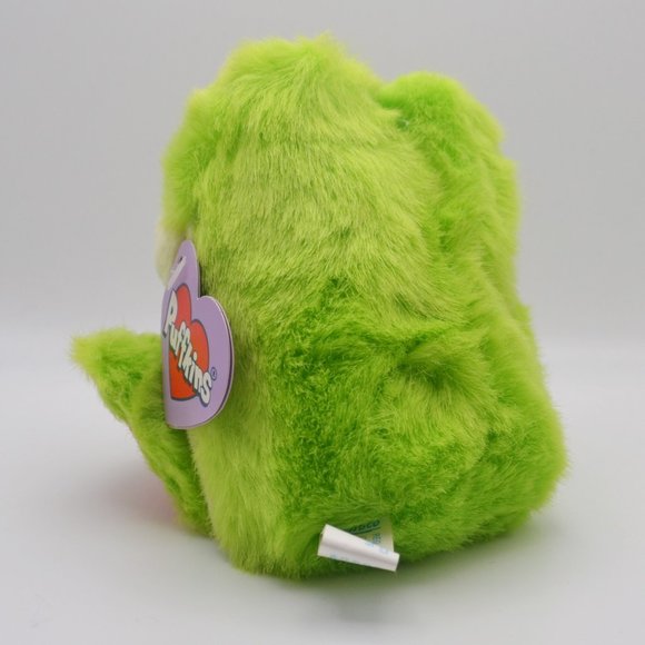 Freddy the Tree Frog Puffkins by Swibco Style 6690 Bean Bag Plush - Picture 3 of 8